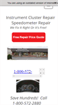 Mobile Screenshot of instrumentclusters.com